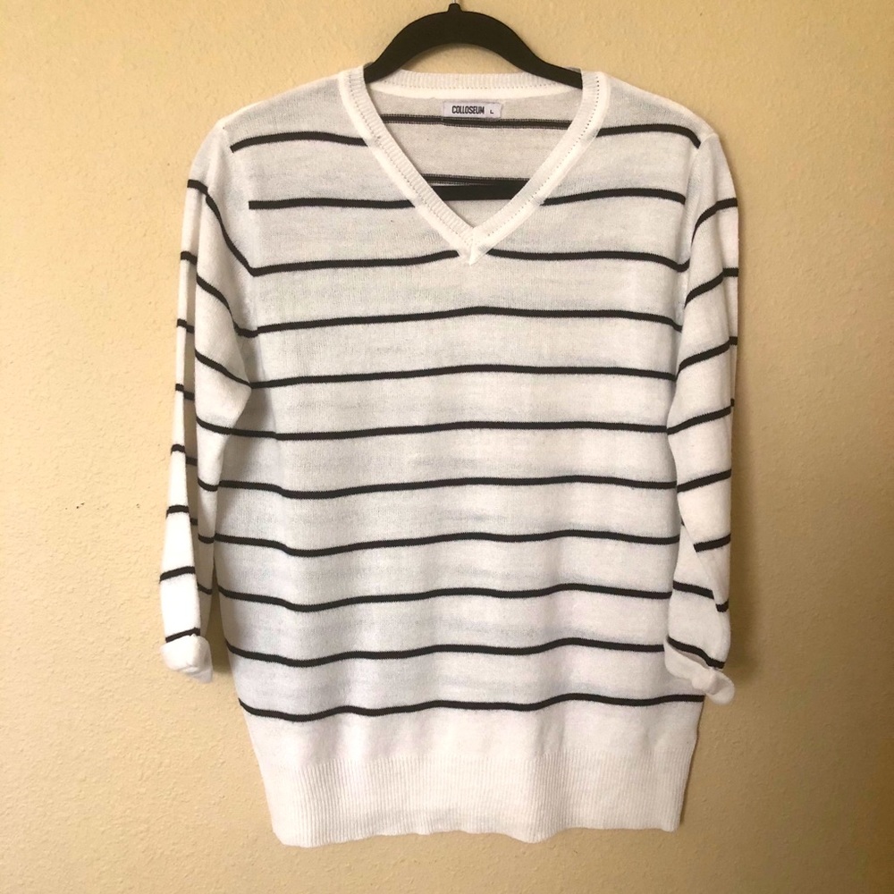 Collosum Strip Sweatershirt
